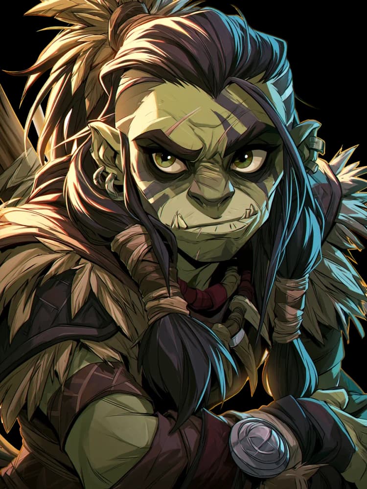 Portrait of Skor